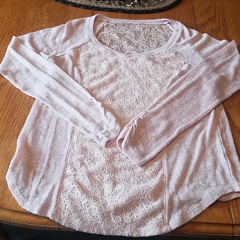 Juniors Lace shirt and Lace dress bundle